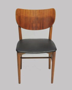 1950s Niels and Eva Koppel Eighteen Fully Restored Danish Dining Chairs