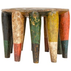 1950s Nigerian Nupe Tribal Stool