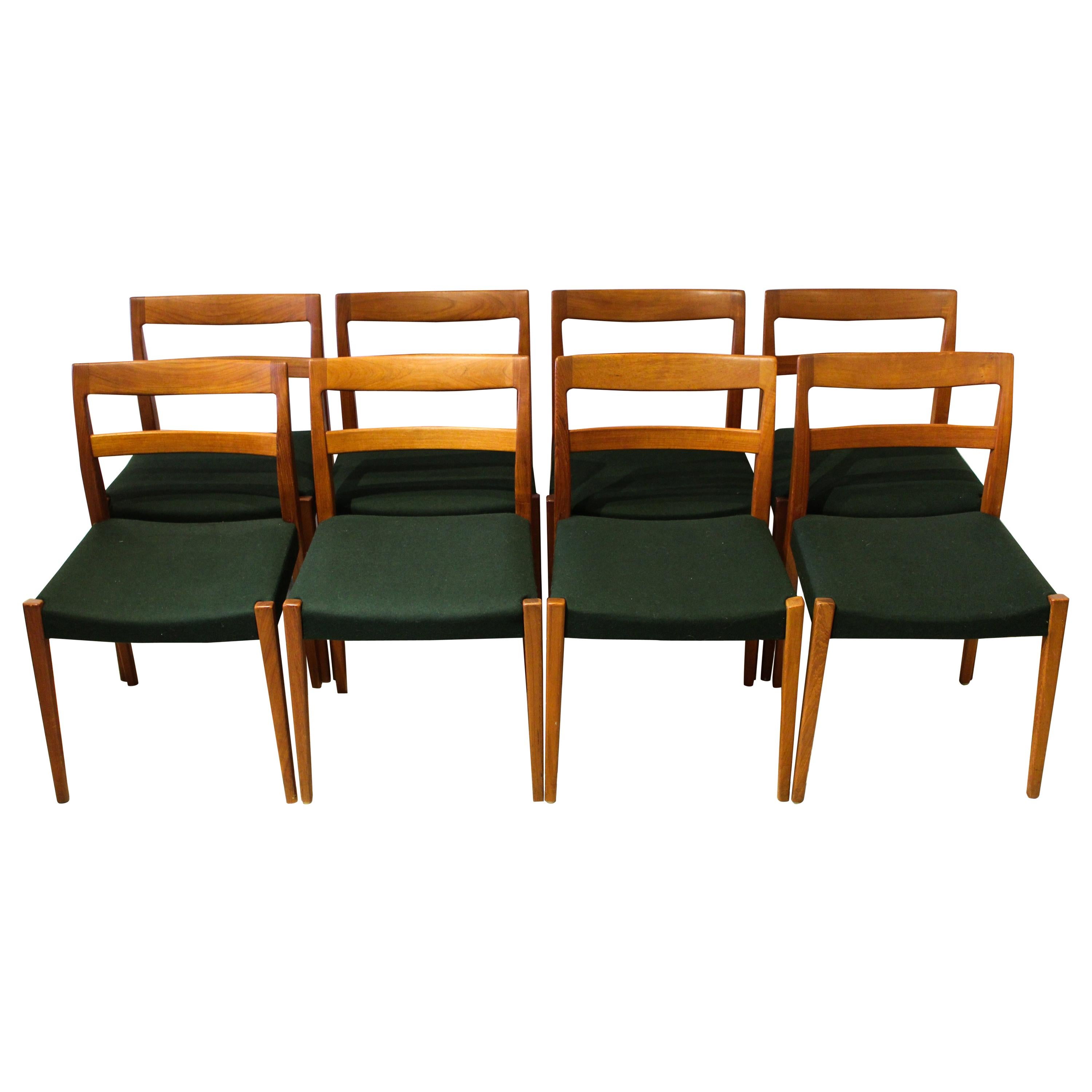1950s Nils Jonsson "Garmi" Teak Dining Chairs by Troeds, Set of 8