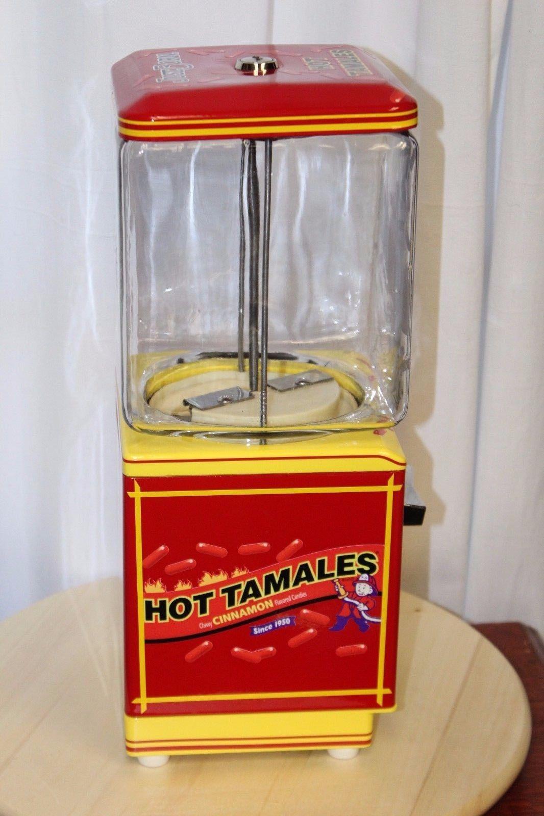 1950s Northwestern Hot Tamales Themed Candy Machine In Good Condition For Sale In Orange, CA