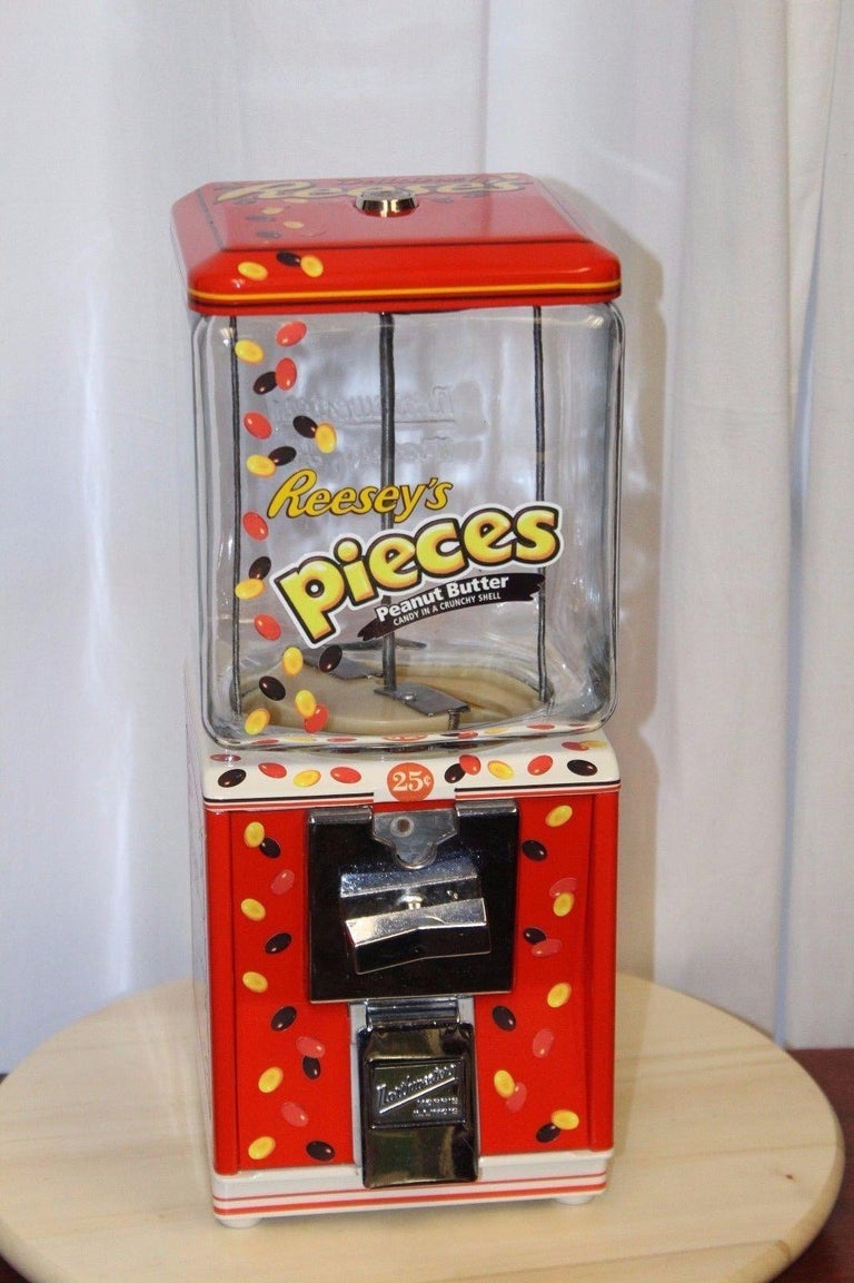 1950s Northwestern Reese's Pieces Themed Candy Machine For Sale at 1stDibs