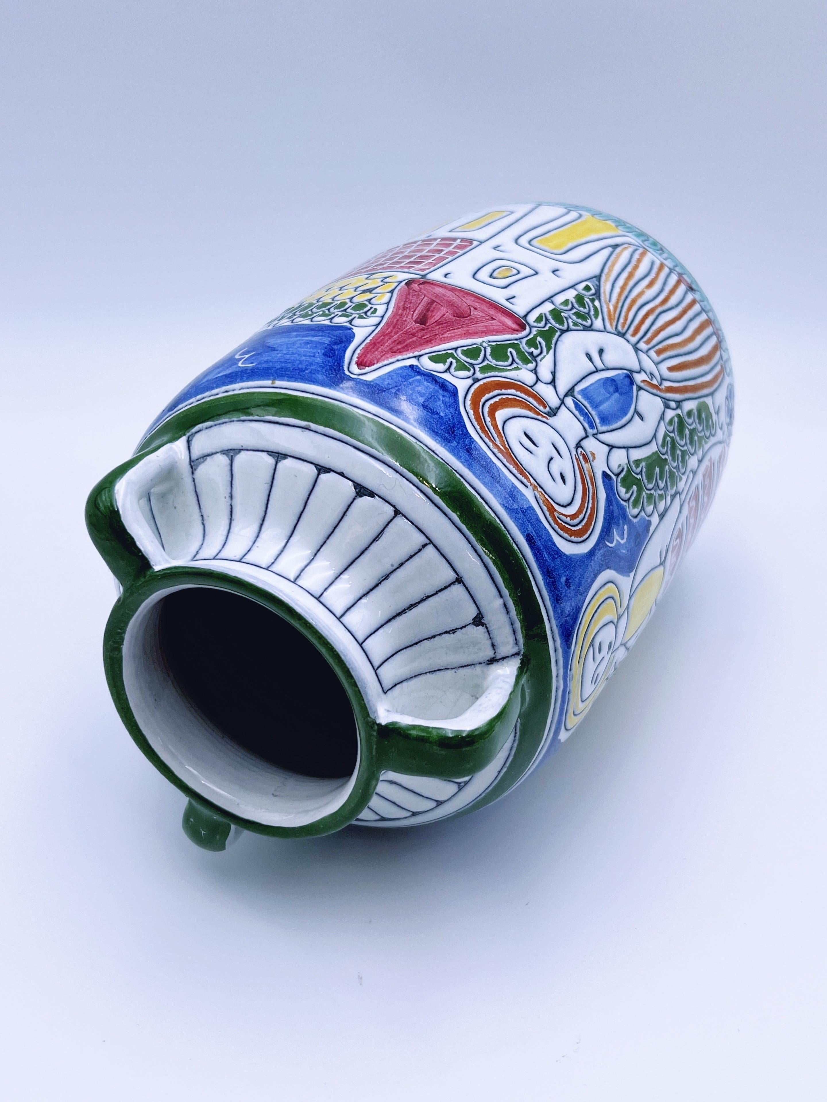 Vaso / urna in ceramica dal design moderno norvegese degli anni '50 di Kaare Berven Fjeldsaa in vendita 1