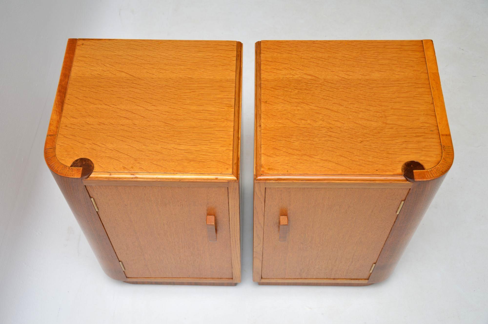 1950s Oak and Walnut Chest of Drawers or Bedside Cabinets by E. Gomme 5