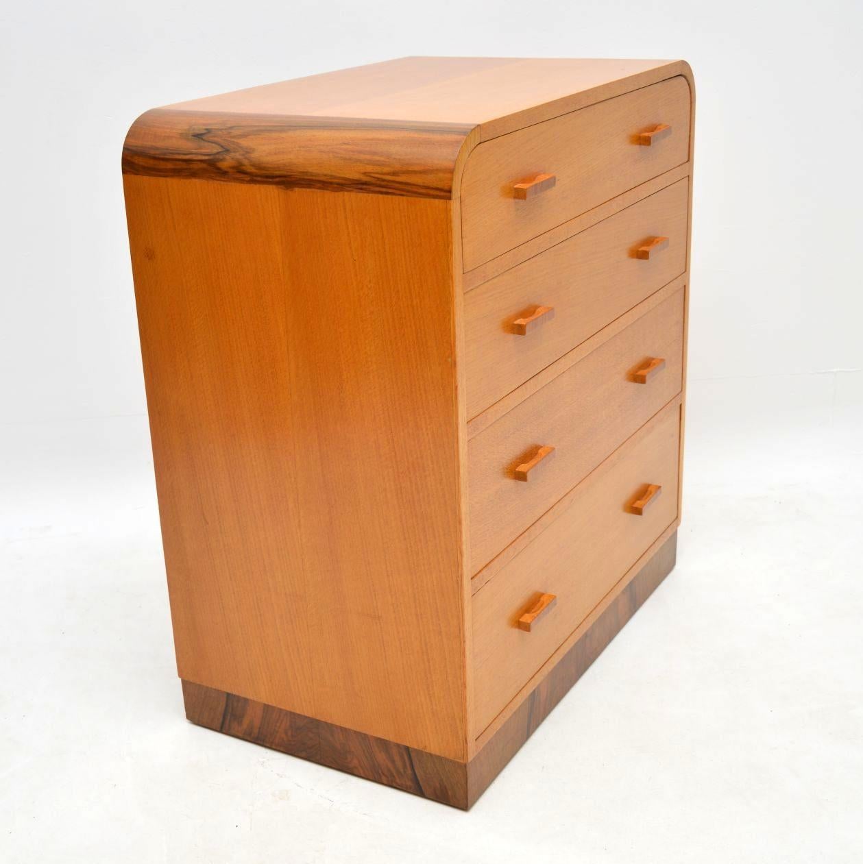 1950s Oak and Walnut Chest of Drawers or Bedside Cabinets by E. Gomme In Good Condition In London, GB