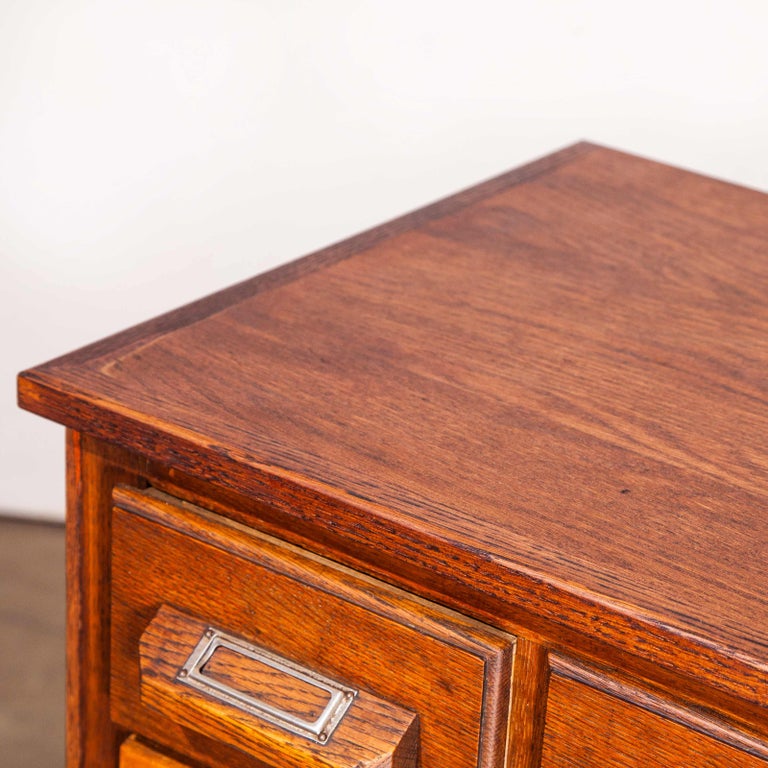1950s Oak Apothecary Multi Drawer Chest of Drawers, Forty Five Drawers ...