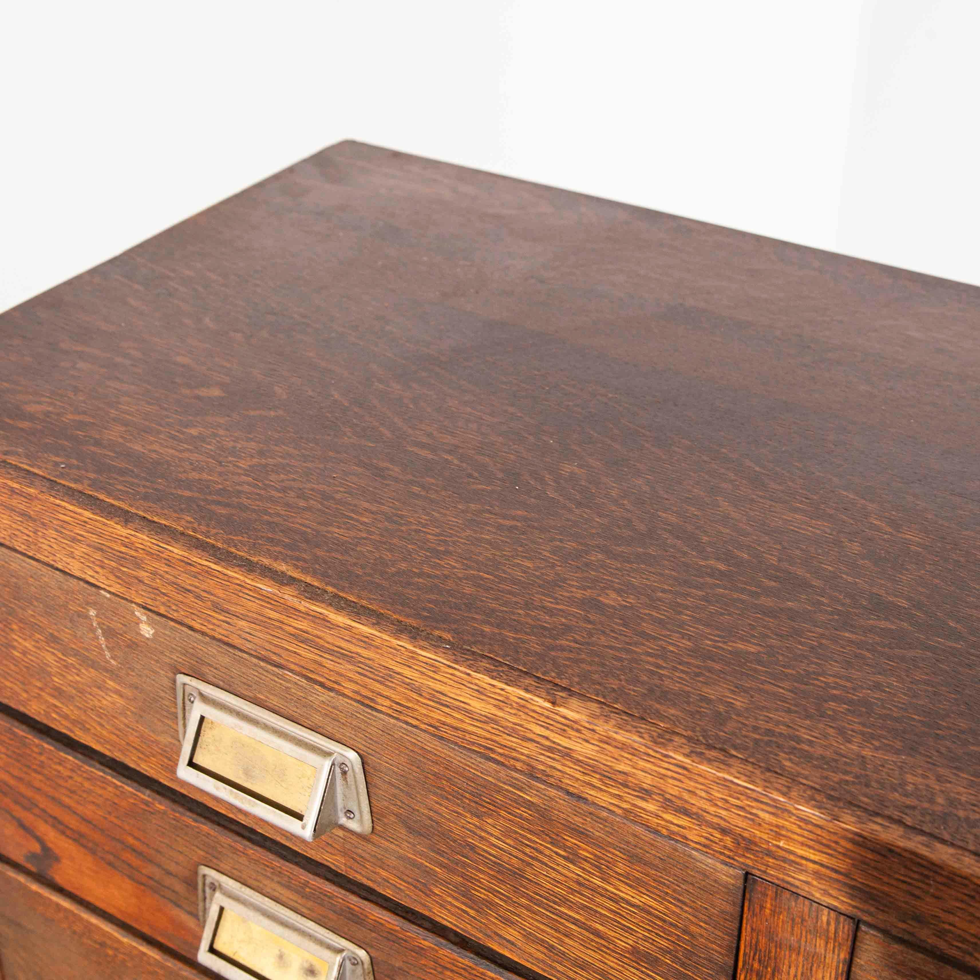 1950s Oak Apothecary Multi Drawer Chest of Drawers, Thirty Nine Drawers 1