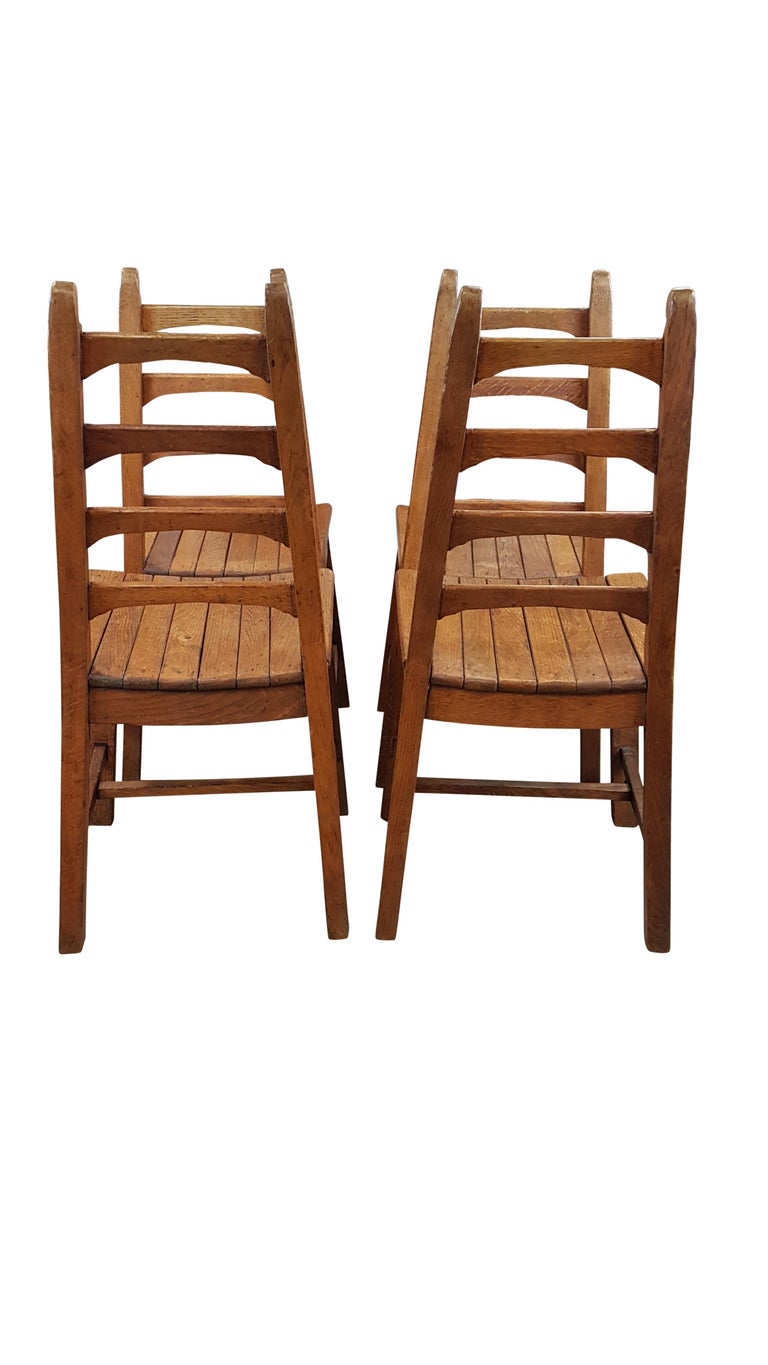 1950s Oak Chairs by ber Furniture in Croydon, London For Sale at 1stdibs