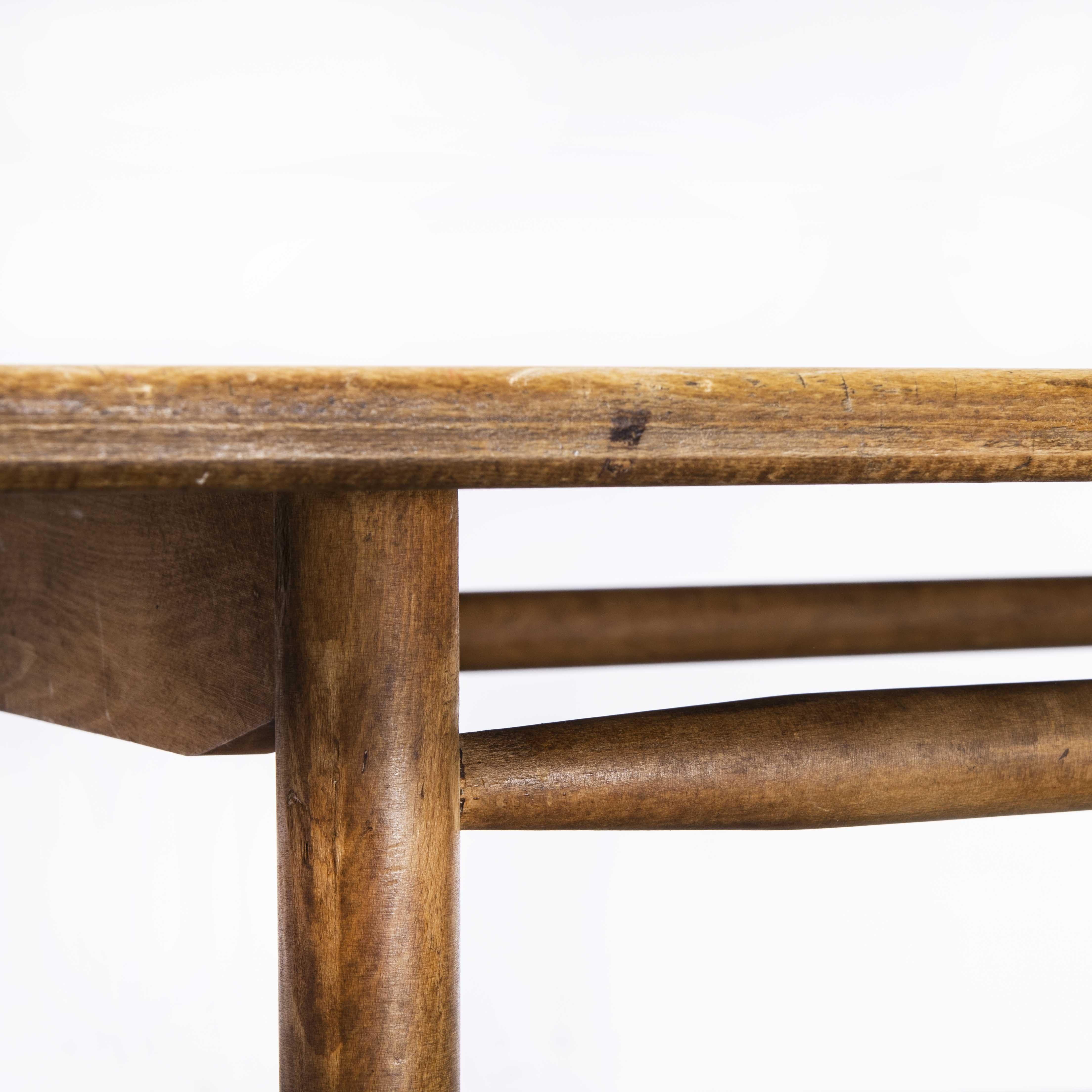 1950's Oak Rectangular Dining Table By Pierre Gautier-Delaye 'Model 1602' 1