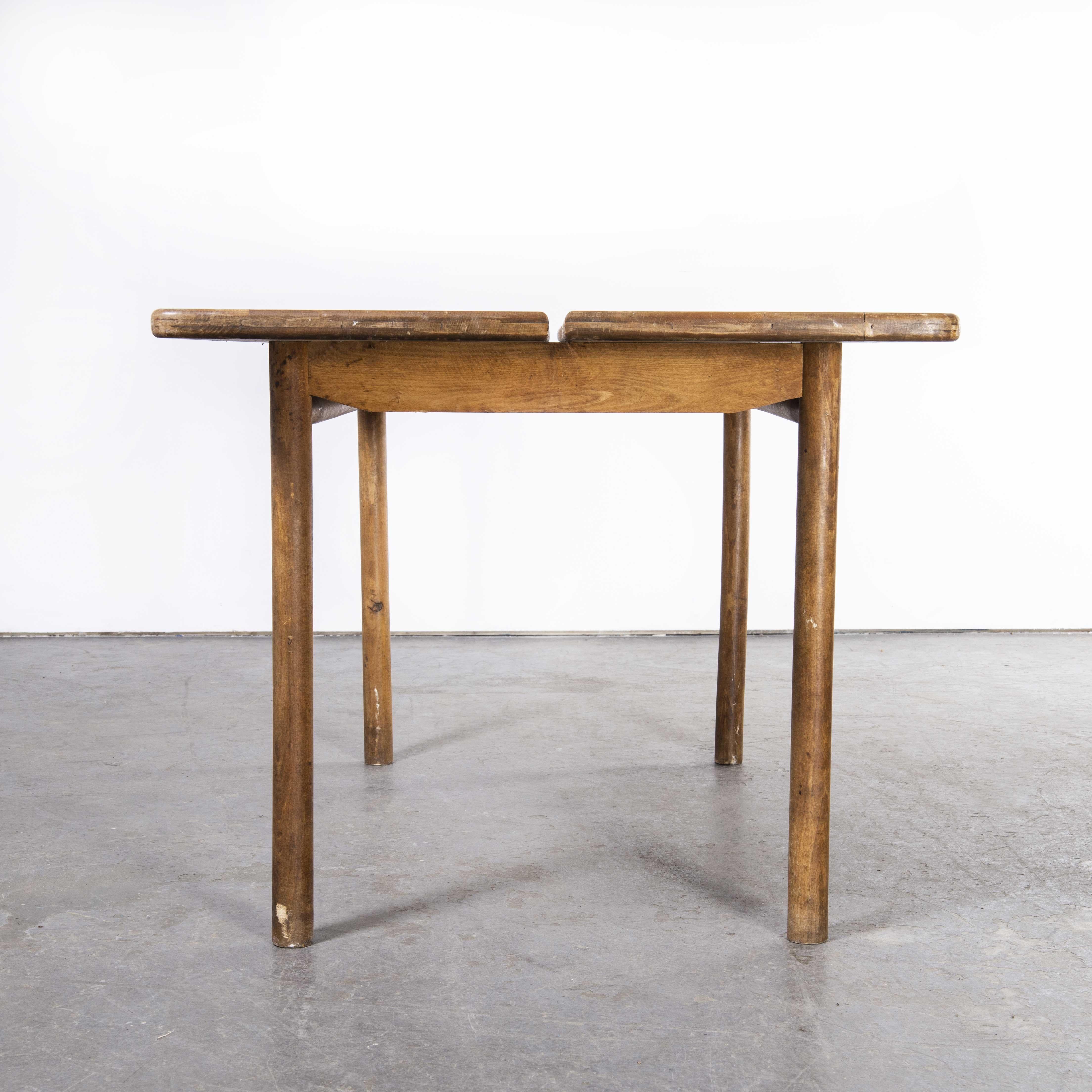 1950's Oak Rectangular Dining Table By Pierre Gautier-Delaye 'Model 1602' 4