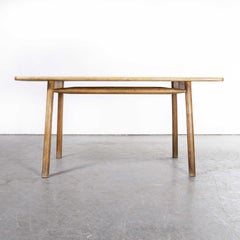 1950's Oak Rectangular Dining Table by Pierre Gautier-Delaye 'Model 1605'