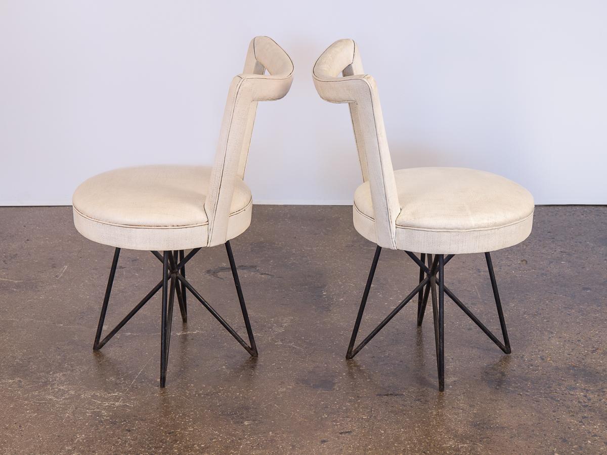 Mid-Century Modern 1950s Occasional Side Chairs