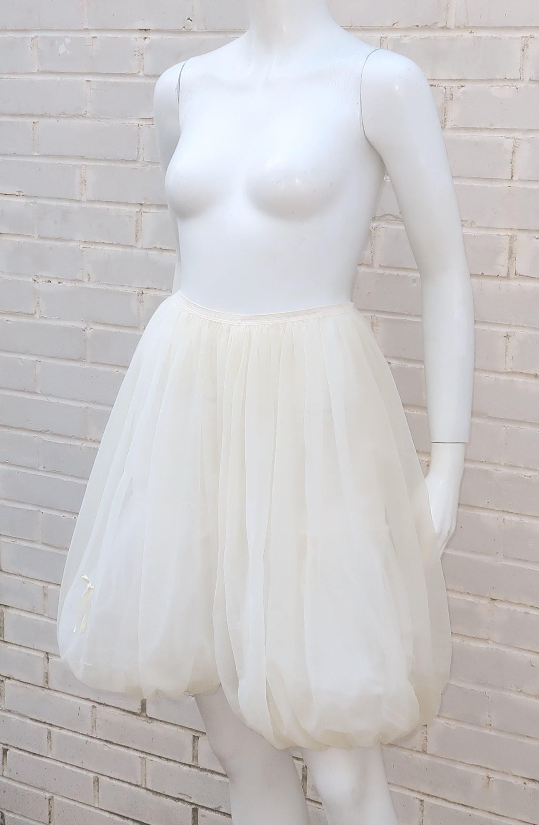 Gray 1950’s Olga Crinoline Style Pantalette Bloomers
