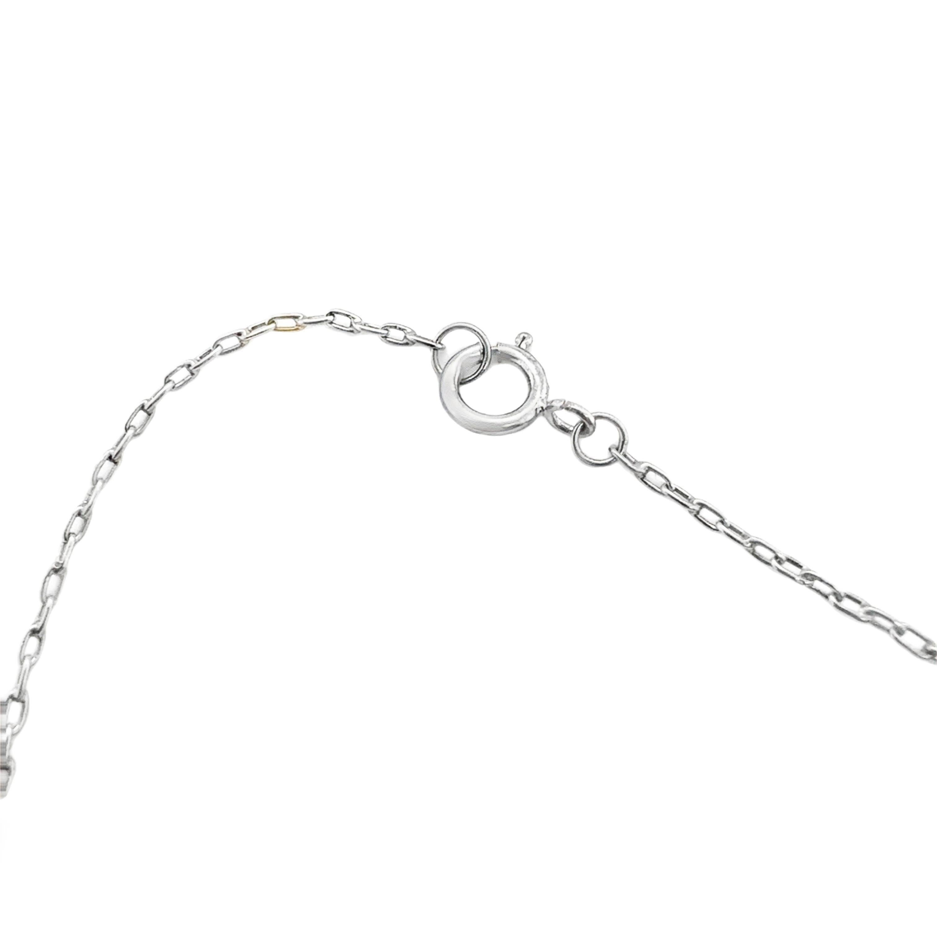 1950s Opal and Diamond Drop Pendant Necklace in 18K White Gold and Platinum In Good Condition For Sale In Beverly Hills, CA