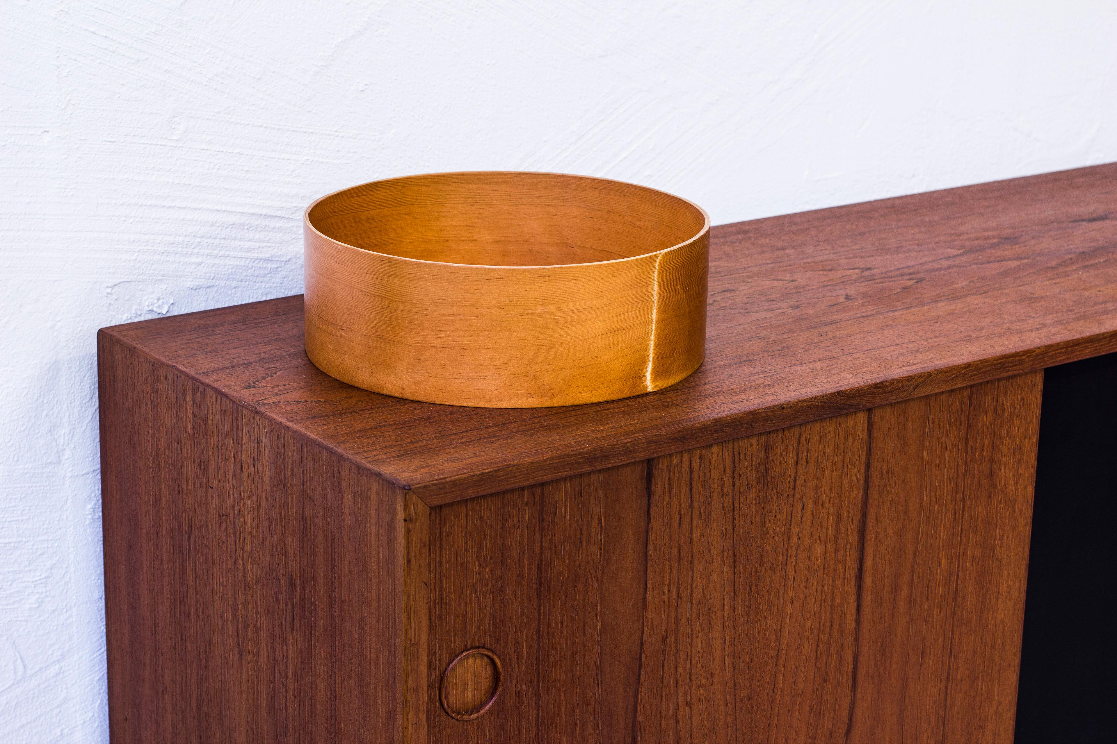 Scandinavian Modern 1950s Oregon Pine Bowl by Torsten Johansson