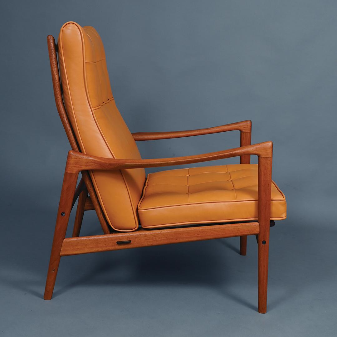 Other 1950s Örenäs Lounge Chair by Ib Kofod-Larsen for Olof Person Ope Sweden For Sale
