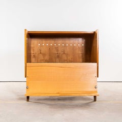 1950's Original Birch Blanket Box - Small Cabinet By Tatra Pravenec