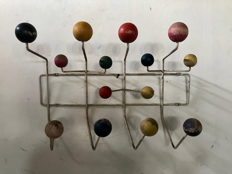 1950s Original Eames Hang-It-All Coat Rack, Charles and Ray Eames for Tigrett at 1stDibs