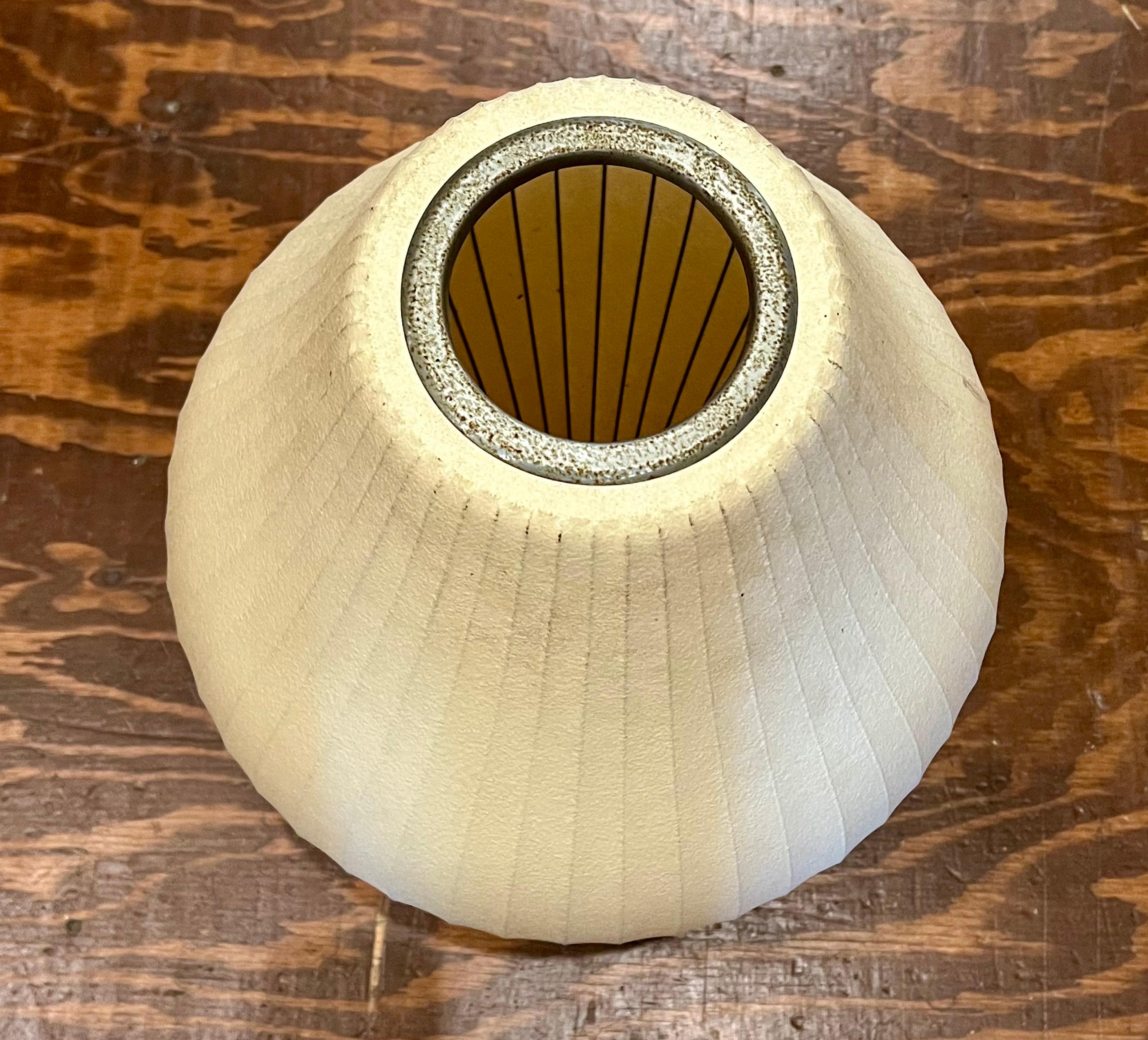 1950's Original Early Nelson Pear Bubble Pendant Lamp by
