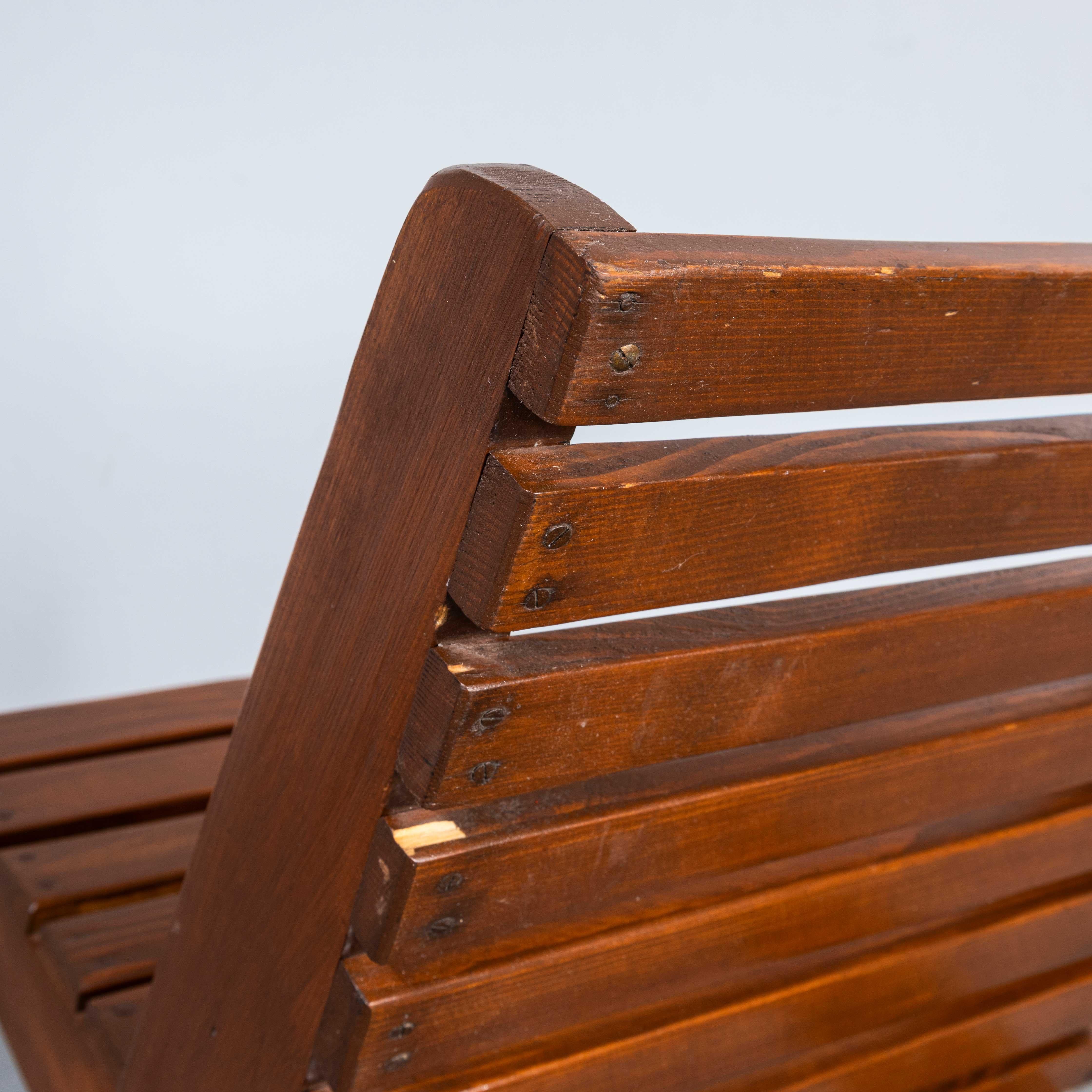 1950's Original Folding Lounge Side Chairs im Angebot 4