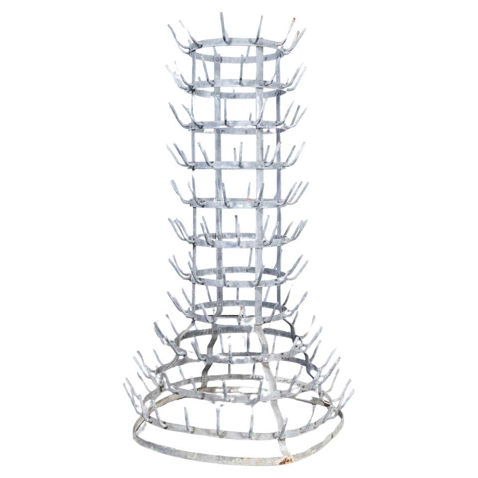 1950's Original Large French Bottle Drying Rack 'Model 1400.2' For Sale ...