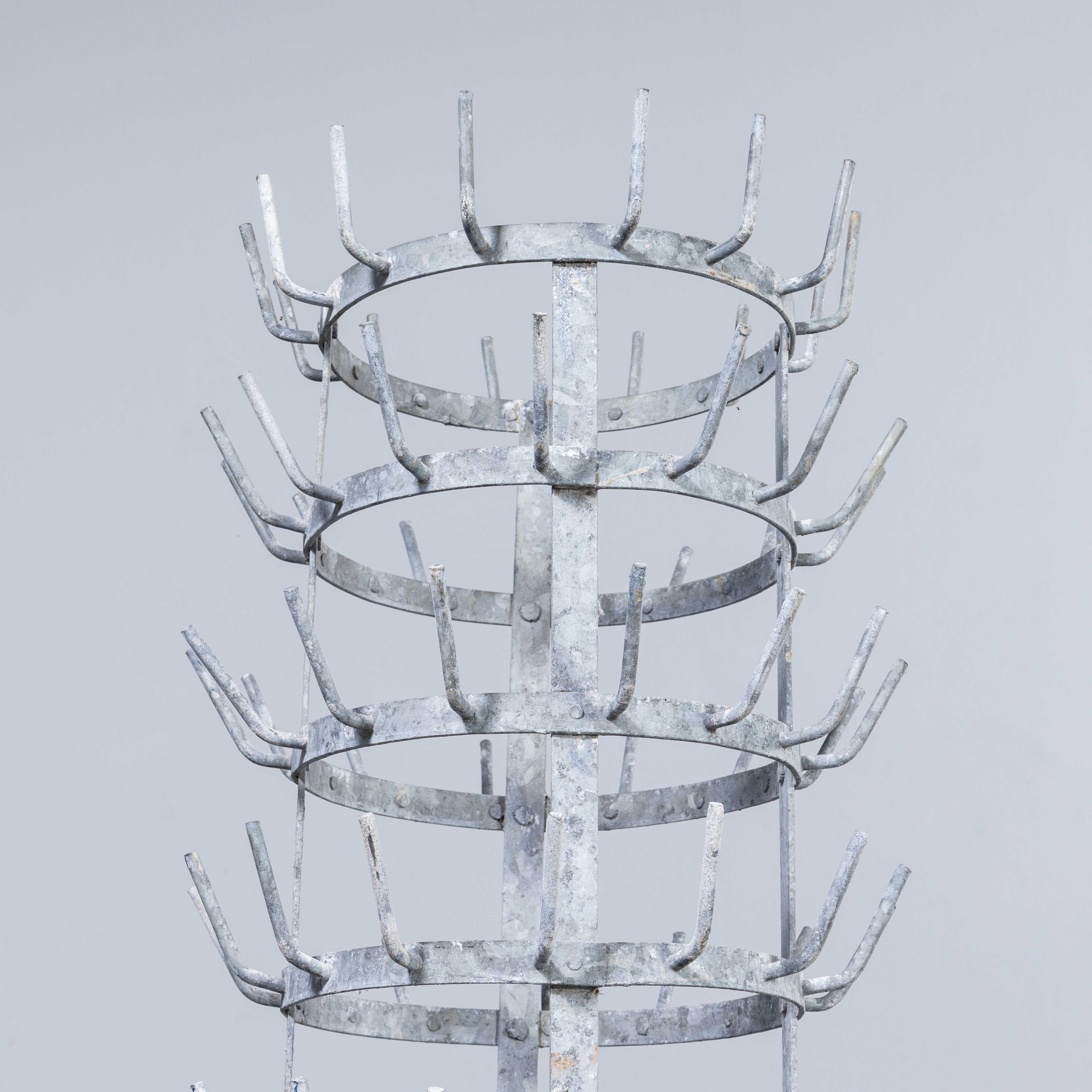 1950's Original French Bottle Drying Rack (Model 3321) For Sale 2