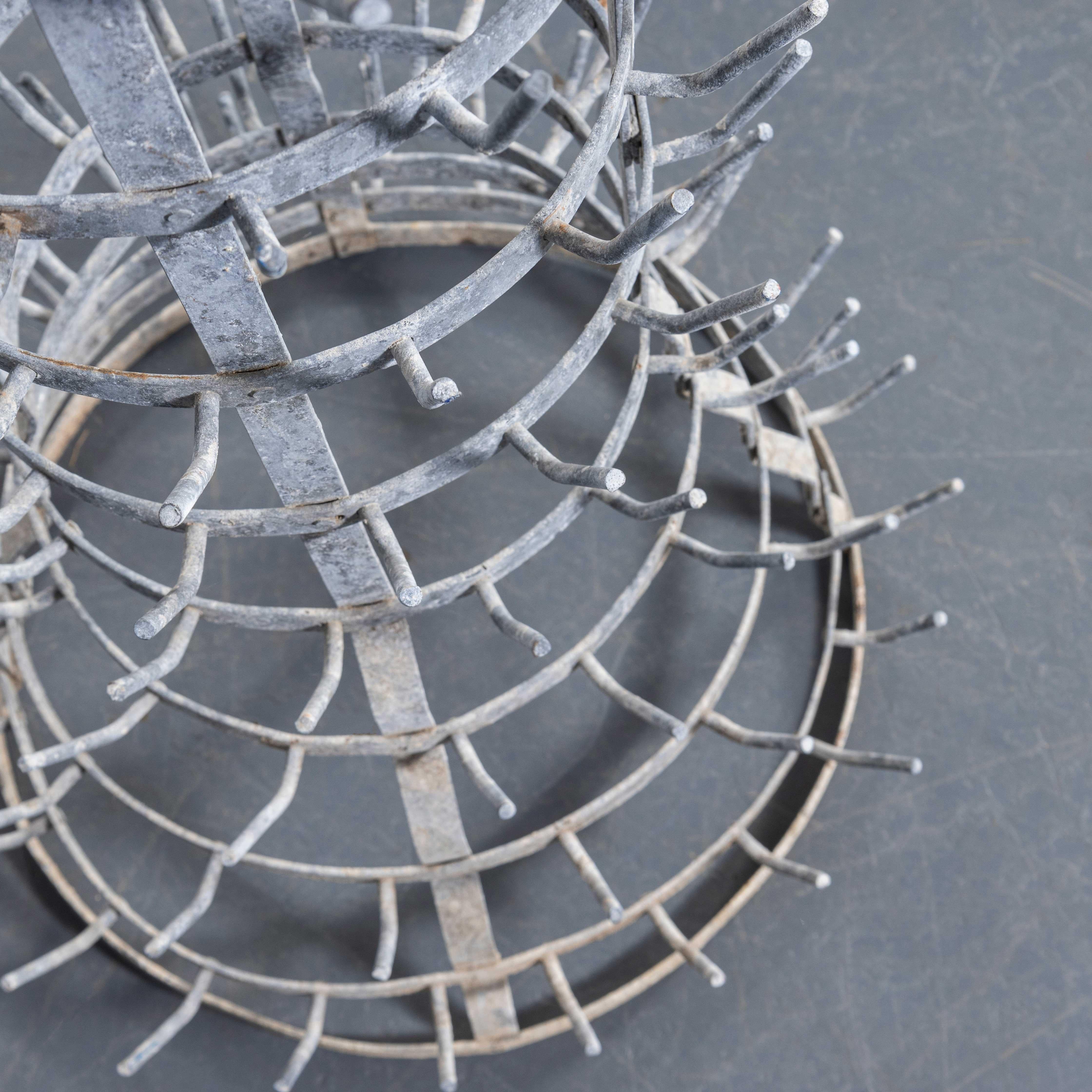 1950's Original French Bottle Drying Rack (Model 3321) For Sale 4