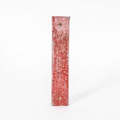 1950's Original French Red Zinc Letter - I