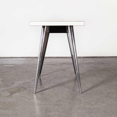 1950s Original French T55 Tolix Rectangular Café, Kitchen, Dining Table