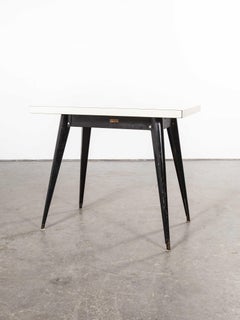 1950s Original French T55 Tolix Rectangular, Kitchen, Dining Table, Model 2