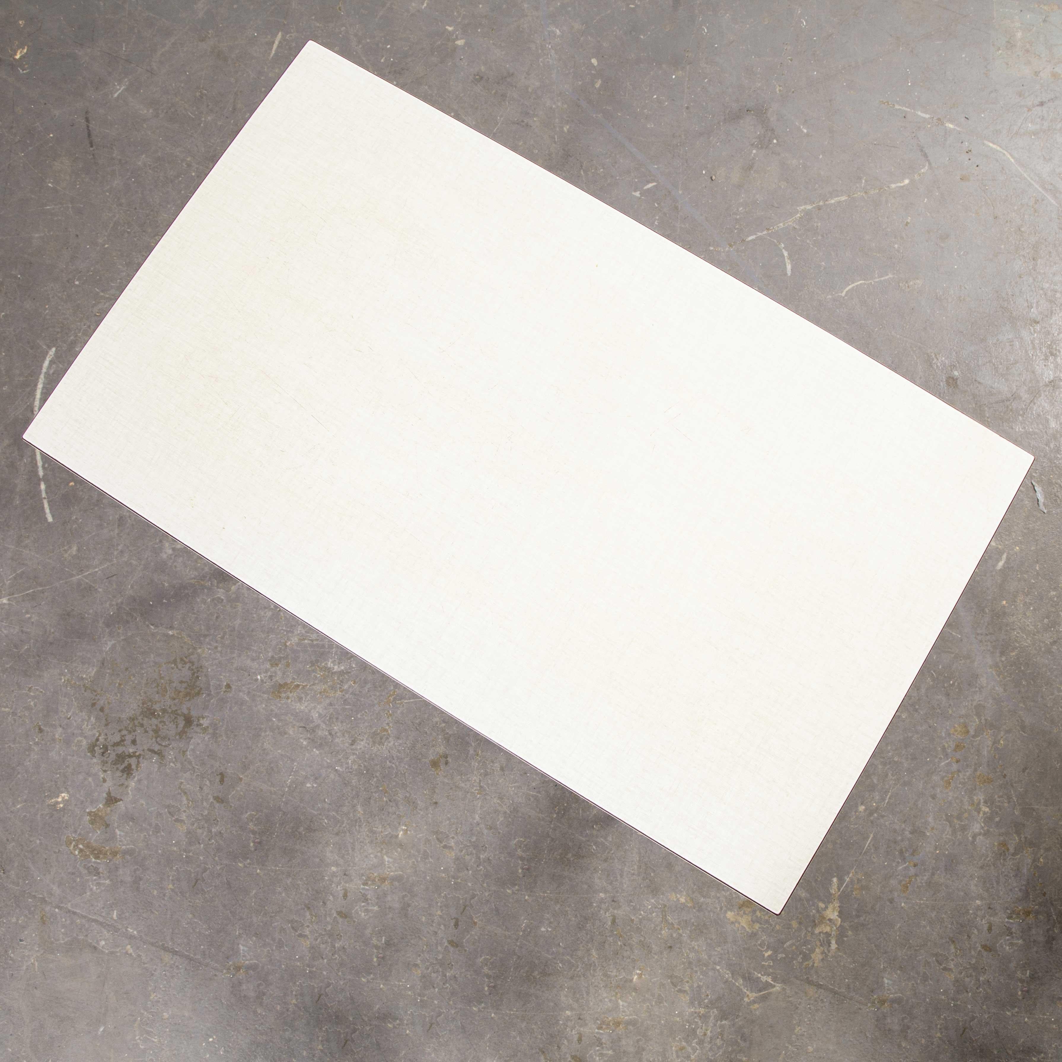 1950s Original French T55 Tolix Rectangular, Kitchen, Dining Table 'Model 3' 1