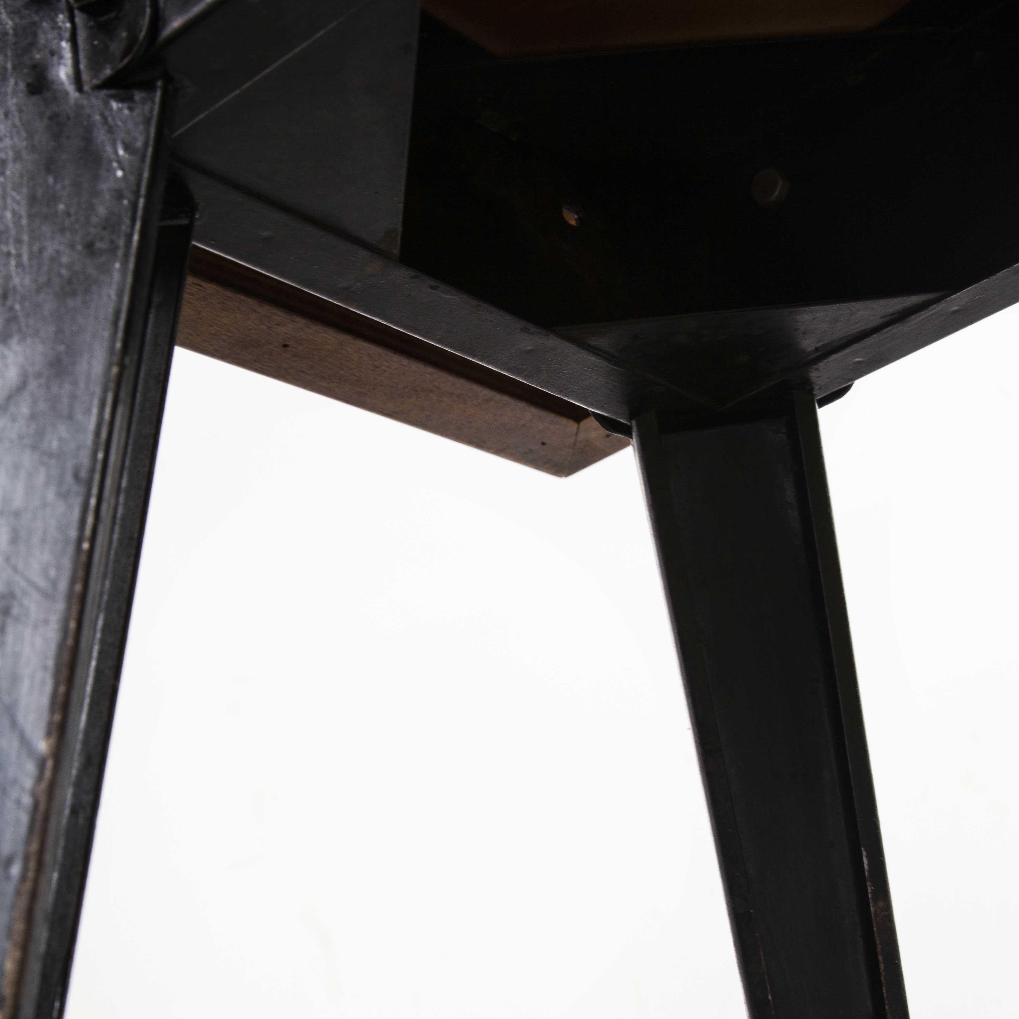 1950s Original French T55 Tolix Rectangular, Kitchen, Dining Table 'Model 3' 2