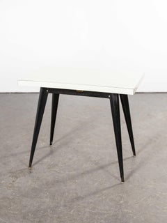 1950s Original French T55 Tolix Rectangular, Kitchen, Dining Table 'Model 7'