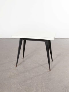 1950s Original French T55 Tolix Rectangular, Kitchen, Dining Table 'Model 8'