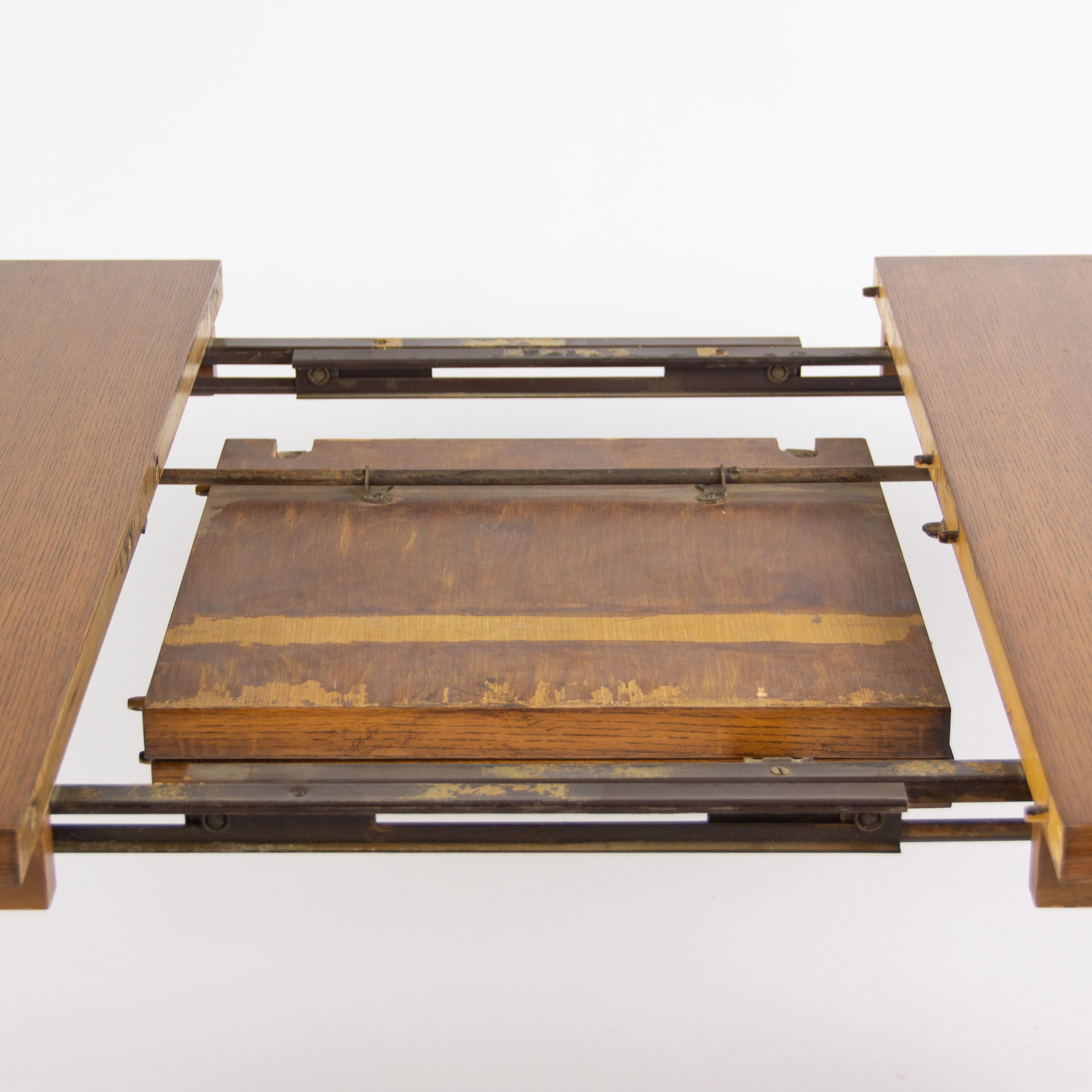 1950's Original George Nelson Herman Miller X Leg Extension Dining Table 5260 en vente 5