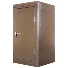 Vintage 1950s Original Howden Lockable Metal Cabinet
