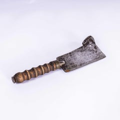 1950's Original Hungarian Meat Cleaver 10