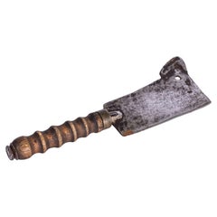 1950's Original Hungarian Meat Cleaver 10