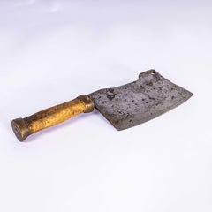 1950's Original Hungarian Meat Cleaver 19