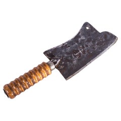 1950's Original Hungarian Meat Cleaver 3
