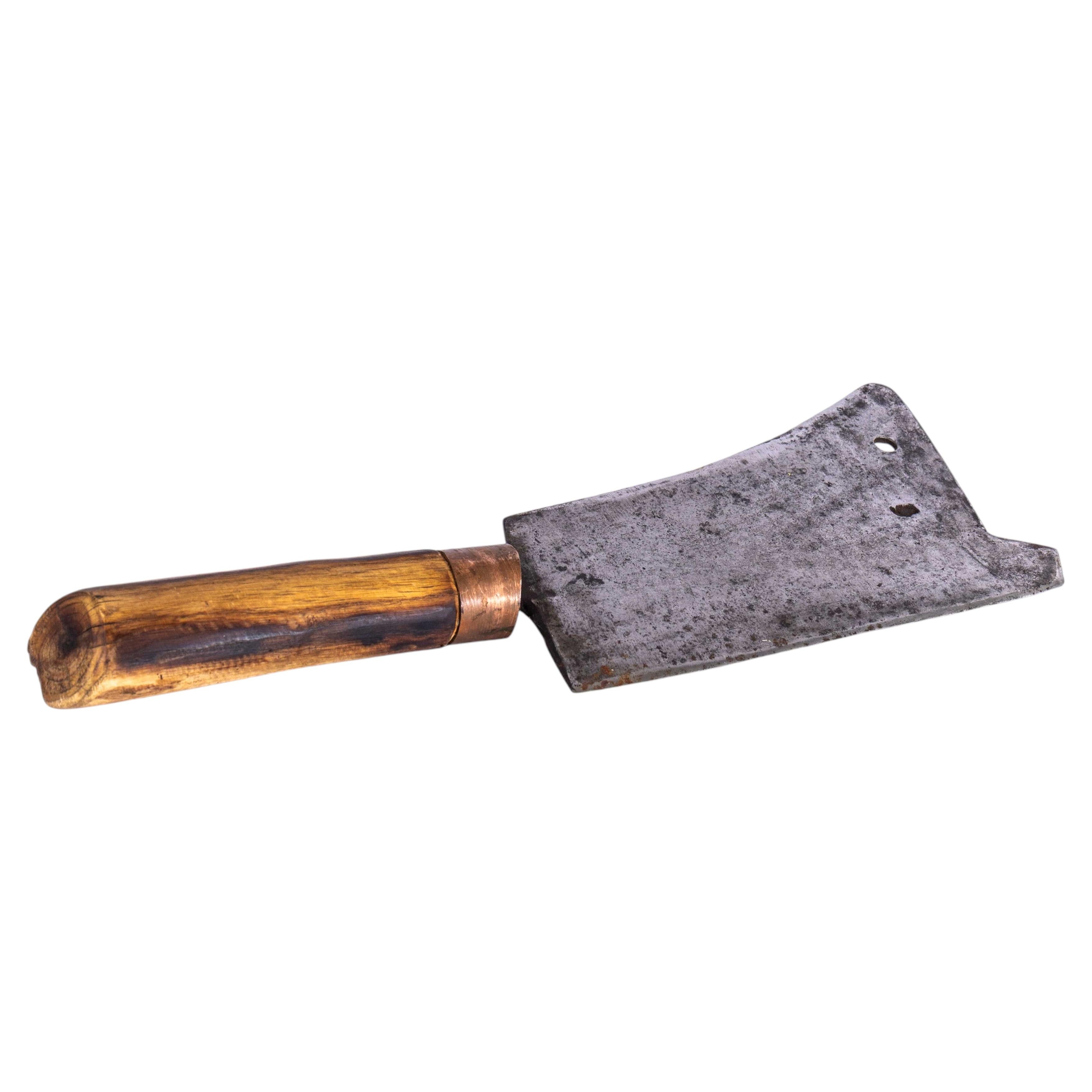 1950's Original Hungarian Meat Cleaver 4 For Sale