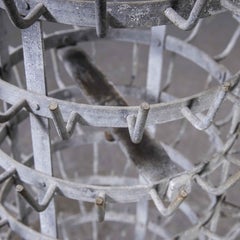 1950's Original Large French Bottle Drying Rack 'Model 1400.1'