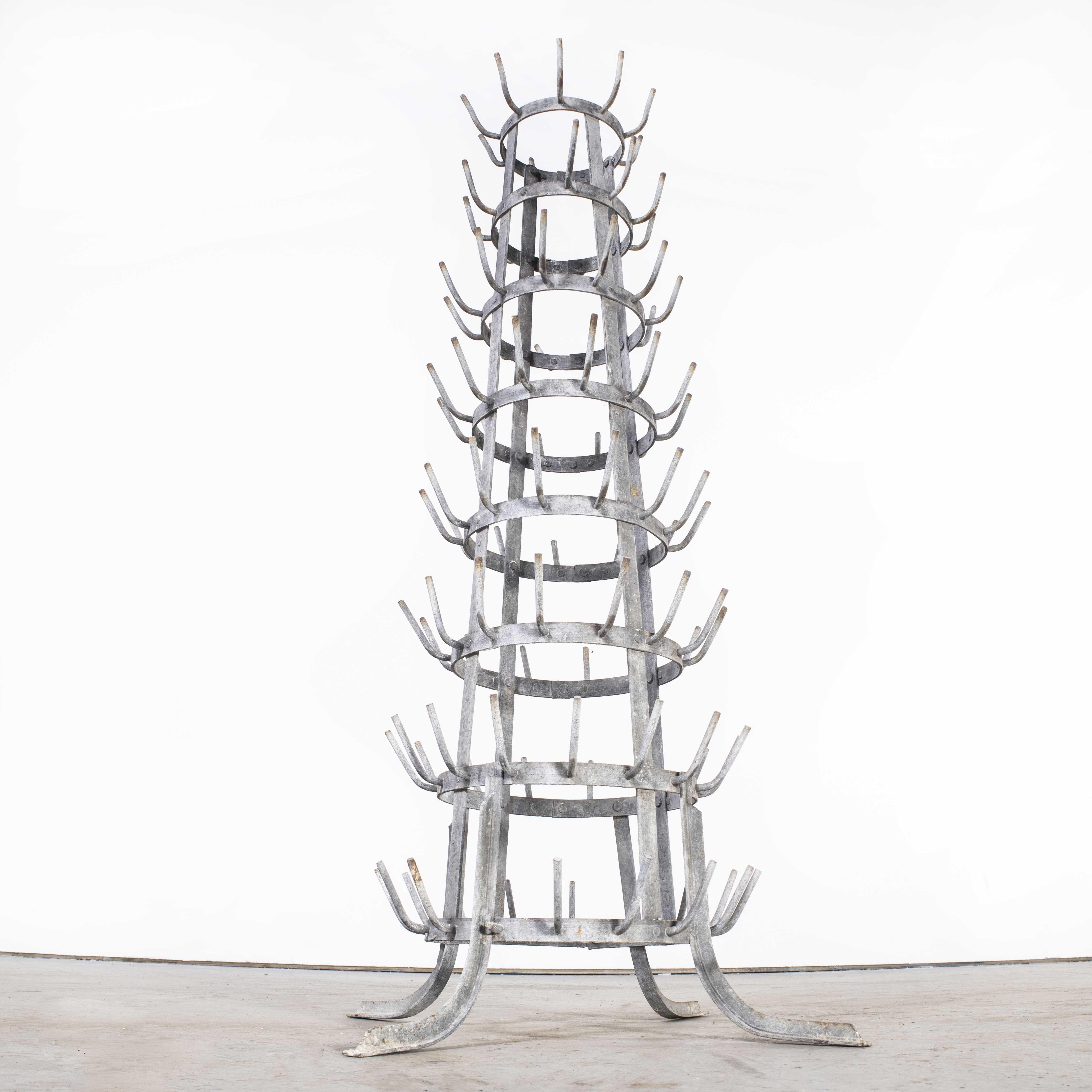 1950's Original Large French Bottle Drying Rack 'Model 1400.10' For ...