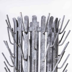 1950's Original Large French Bottle Drying Rack 'Model 1400.2'