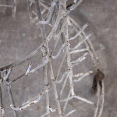 1950's Original Large French Bottle Drying Rack Model 1400.5'