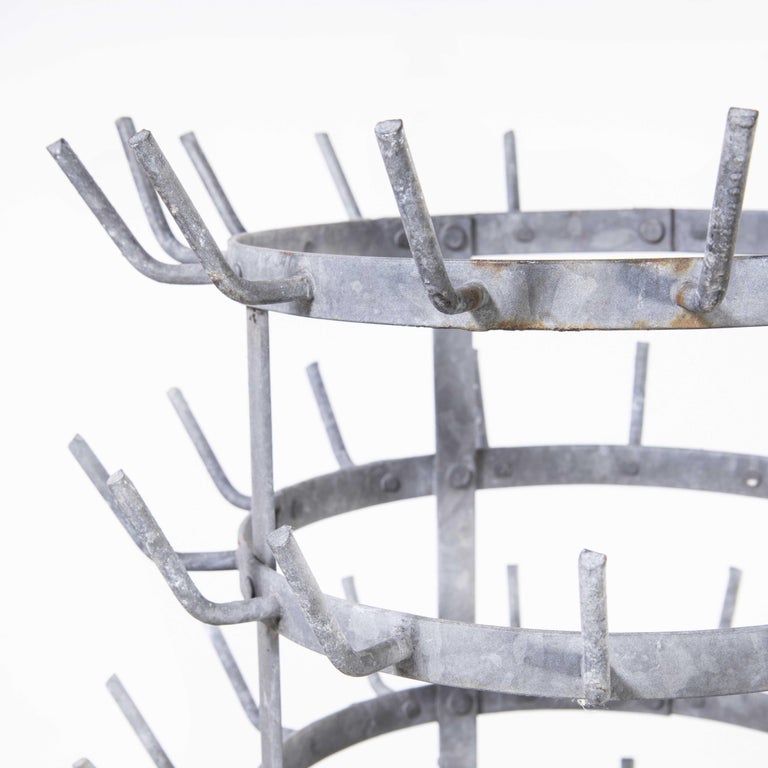 1950's Original Large French Bottle Drying Rack 'Model 1400.8' For Sale ...