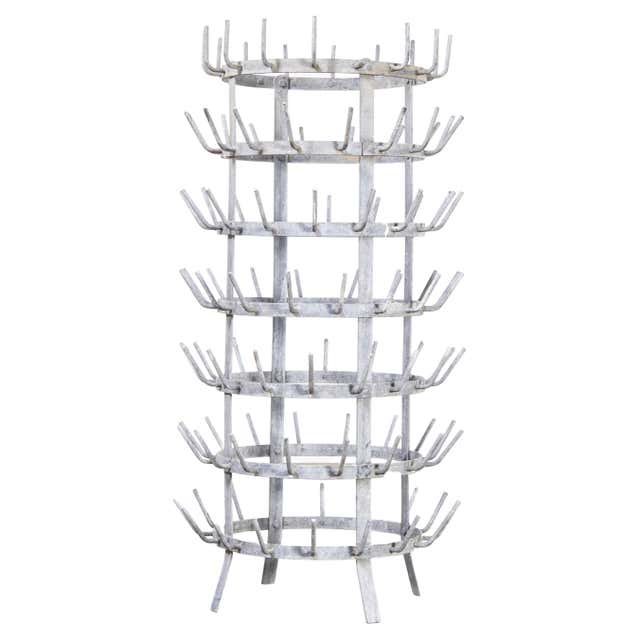 1950's Original Large French Bottle Drying Rack 'Model 1400.10' For ...