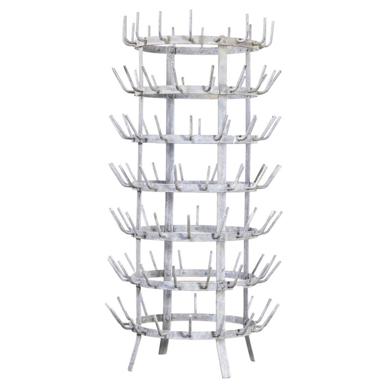 1950's Original Large French Bottle Drying Rack 'Model 1400.8' For Sale ...