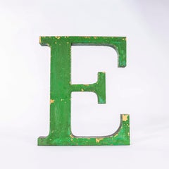 Lettere originali di grandi dimensioni per negozi francesi degli anni '50 - Greene & Greene E
