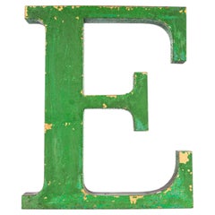 Lettere originali di grandi dimensioni per negozi francesi degli anni '50 - Greene & Greene E