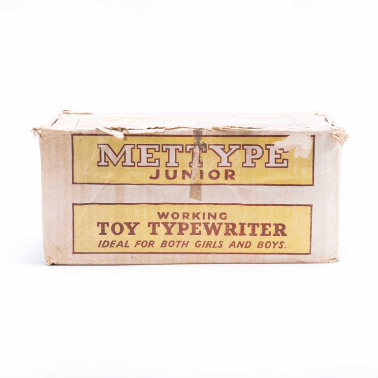 1950's Original Mettype Typewriter - Boxed For Sale at 1stDibs